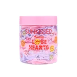 Sunkissed Love Hearts Soap & Scrub Blackcurrant 250g