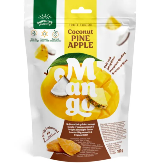 Sunshine Delights Fruit Fusion Coconut Pineapple Mango 100 g