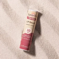 Suntribe Läppbalsam med Naturliga Mineraler SPF30 Tinted