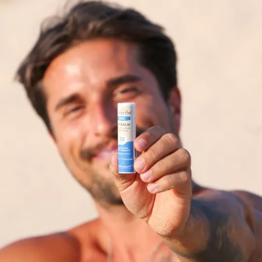 Suntribe Läppbalsam med Zink SPF50