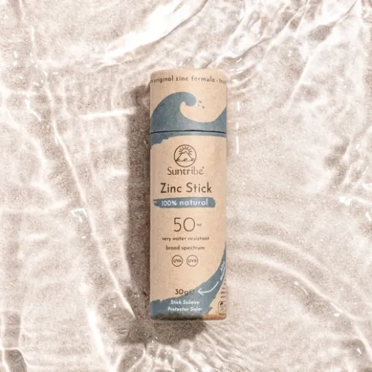 Suntribe Solstift Zink med Naturliga Mineraler SPF50 Blå 30 g