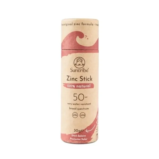 Suntribe Solstift Zink med Naturliga Mineraler SPF50 Röd 30 g