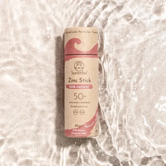 Suntribe Solstift Zink med Naturliga Mineraler SPF50 Röd 30 g