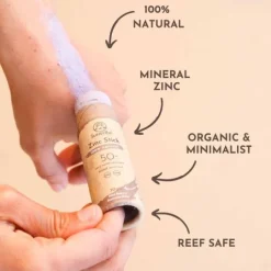 Suntribe Solstift Zink med Naturliga Mineraler SPF50 Tonad 30 g