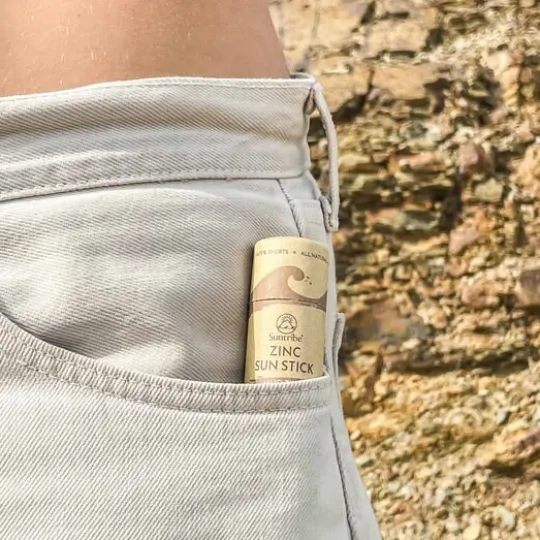 Suntribe Solstift Zink med Naturliga Mineraler SPF50 Tonad 30 g
