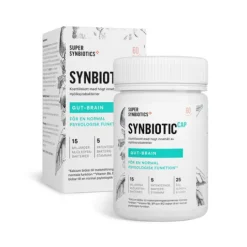 SuperSynbiotics Synbiotic Cap Gut-Brain 60 kapslar