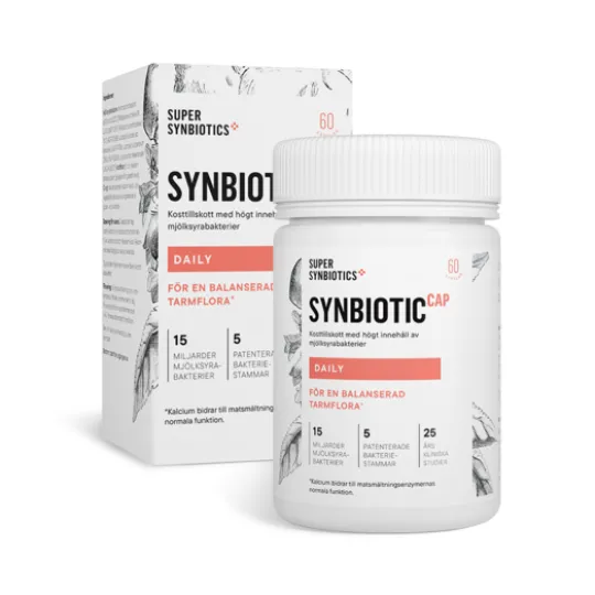 SuperSynbiotics Synbiotic Cap Daily 60 kapslar