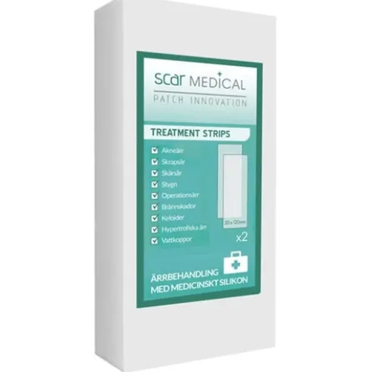Swedish Solution Ärrplåster ScarMedical Remsor 2 st