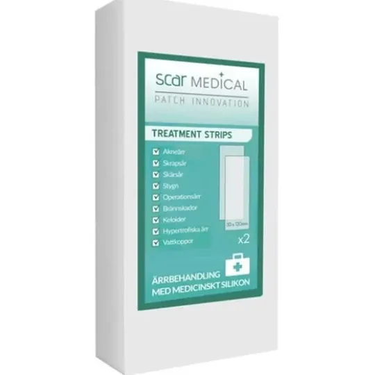 Swedish Solution Ärrplåster ScarMedical Remsor 2 st