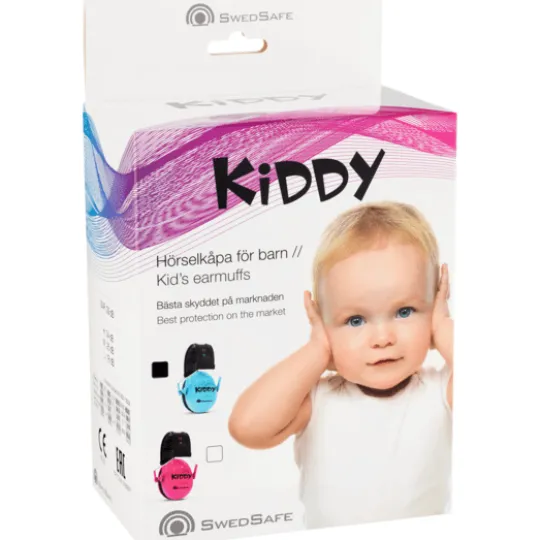 SwedSafe Kiddy Hörselkåpa Blå