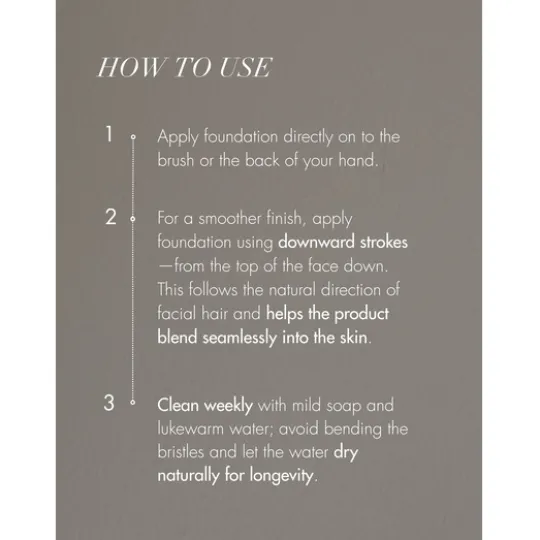 SWEED 04 Foundation Brush