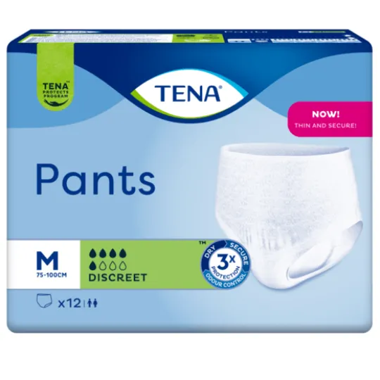 TENA Pants Discreet Byxskydd Medium 12 st