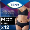 TENA Silhouette Plus Black Low Waist M 12 st
