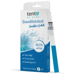 Tento Be Sure Graviditetstest Sticka 2-pack