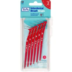 TePe Angle Vinklad Mellanrumsborste 0,5 mm Röd 6 st