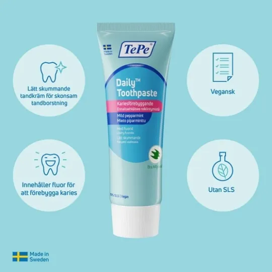 TePe Daily Toothpaste 75 ml