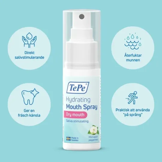 TePe Hydrating Mouth Spray Mild Äpple/Peppermint 50 ml