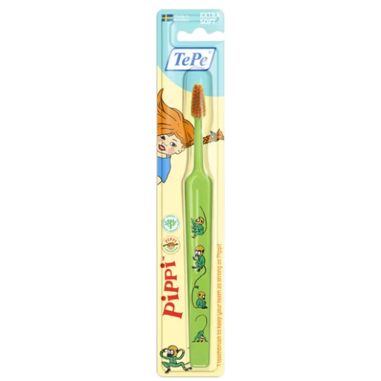 TePe Kids Pippi Extra Soft Tandborste 1-pack