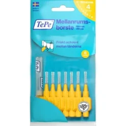 TePe Mellanrumsborste Original 0,7 mm Gul 8 st