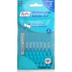 TePe Mellanrumsborste Original 0,6 mm Blå 8 st