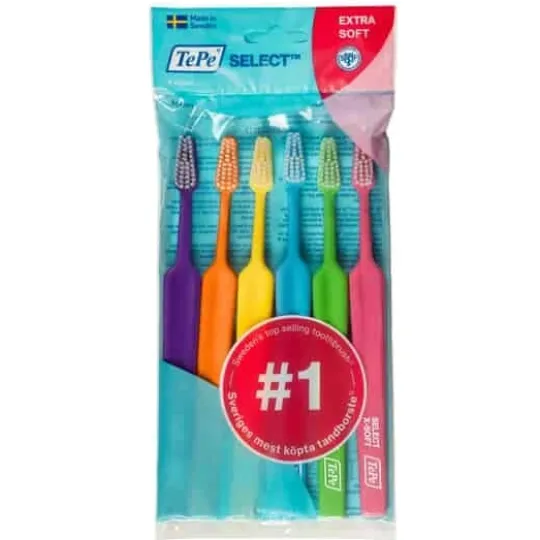 TePe Select Extra Soft Tandborste 6 st