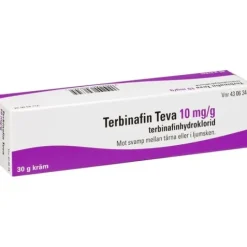 Terbinafin Teva, kräm 10 mg/g 30 g