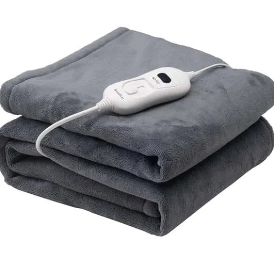 Terraillon Värmefilt Cozy Dark Grey 160 x 120 cm