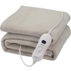 Terraillon Värmefilt Cozy Light Grey 160 x 120 cm