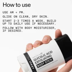 The INKEY List Glycolic Acid Exfoliating Body Stick 45 g