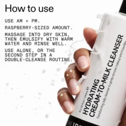 The INKEY List Hydrating Cream to Milk Cleanser 180 ml