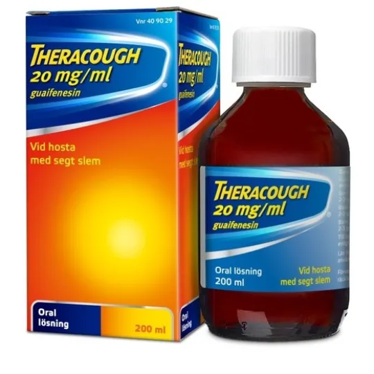 Theracough, Oral lösning 20 mg/ml 200 ml