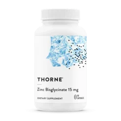 Thorne Zinc Bisglycinate 15 mg 60 kapslar