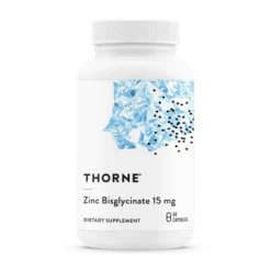 Thorne Zinc Bisglycinate 15 mg 60 kapslar