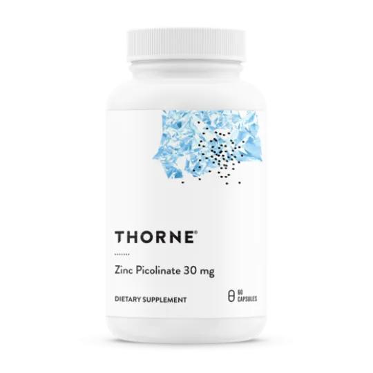 Thorne Zinc Picolinate 30 mg 60 kapslar