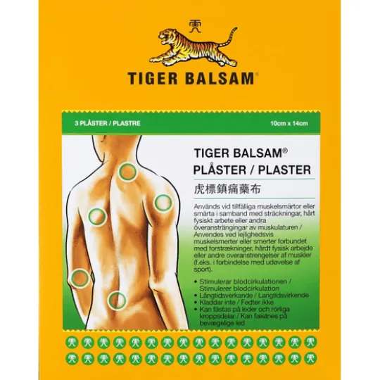 Tiger Balsam Plåster 3 st