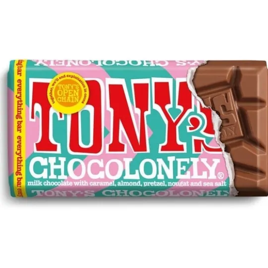 Tony's Chocolonely Milk Chocolate Greatest Bits 90 g