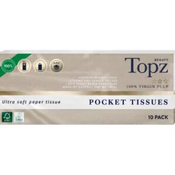 Topz Premium Tissue Näsdukar 10 x 10 st