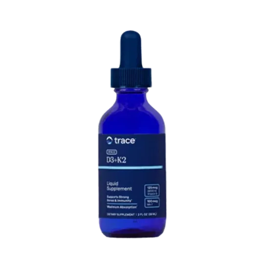 Trace Minerals Ionic D3 + K2 Drops 59 ml