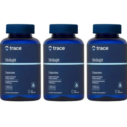 Trace Minerals Shilajit 150 kapslar 3-pack