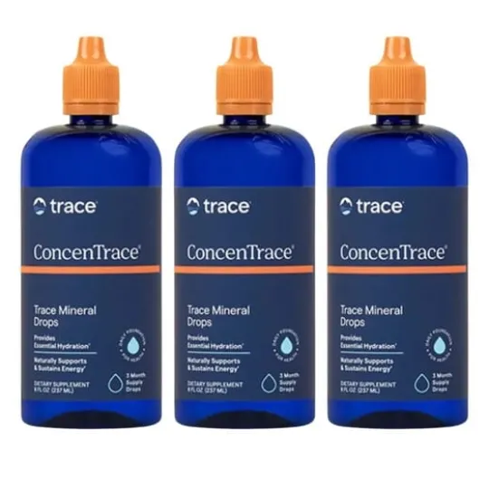 Trace Minerals Trace Mineral Drops 237 ml 3-pack