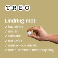 Treo, brustablett 500 mg/50 mg 3 x 20 st