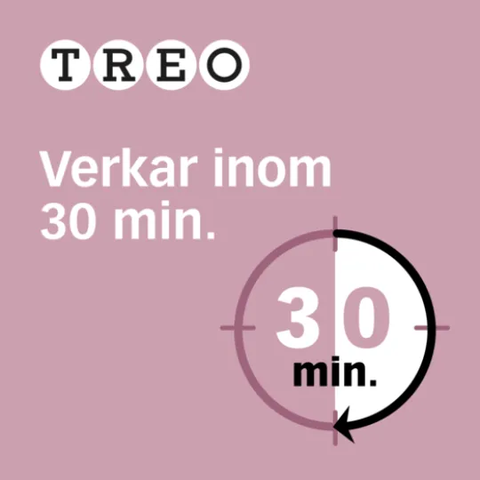 Treo Hallon, brustablett 500 mg/50 mg 20 st