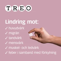 Treo Hallon, brustablett 500 mg/50 mg 20 st