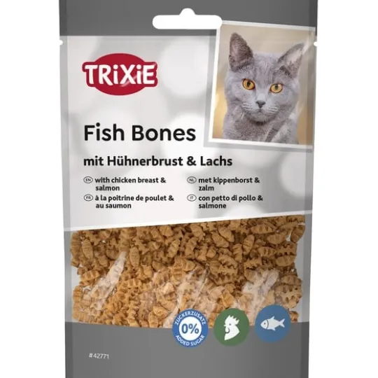 Trixie Fish Bones med Kycklingbröst & Lax 50 g