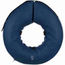 Trixie Hundkrage Uppblåsbar M-L 45-57 cm Blå