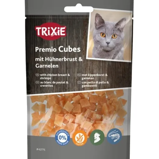 Trixie Premio Cubes med Kycklingbröst & Räkor 50 g