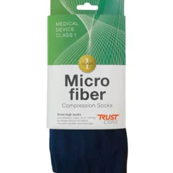 Trust Care Microfiber Compression Socks Mörkblå S