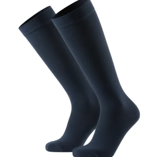 Trust Care Microfiber Compression Socks Mörkblå XL