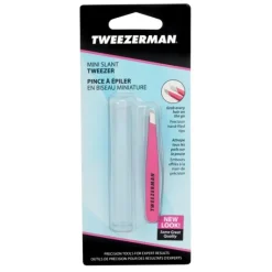 Tweezerman Mini Slant Tweezer Flamingo