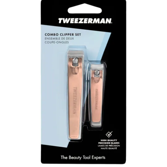 Tweezerman Retail Combo Clipper Set Rose Gold